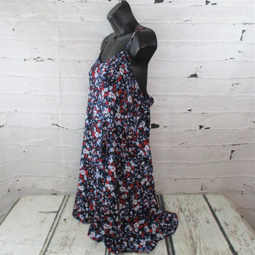 Calvin Klein Jeans Floral Print Mini Sun Dress - Picture 5 of 7